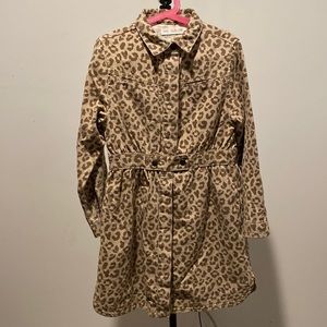 Zara Leopard Print Dress size 10